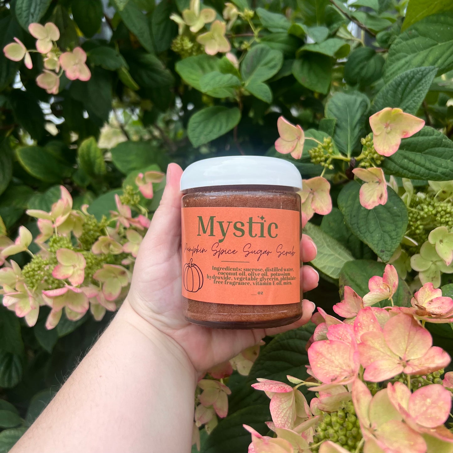 Pumpkin Spice Whipped Sugar Scrub | 8 oz | exfoliating and eco-friendly