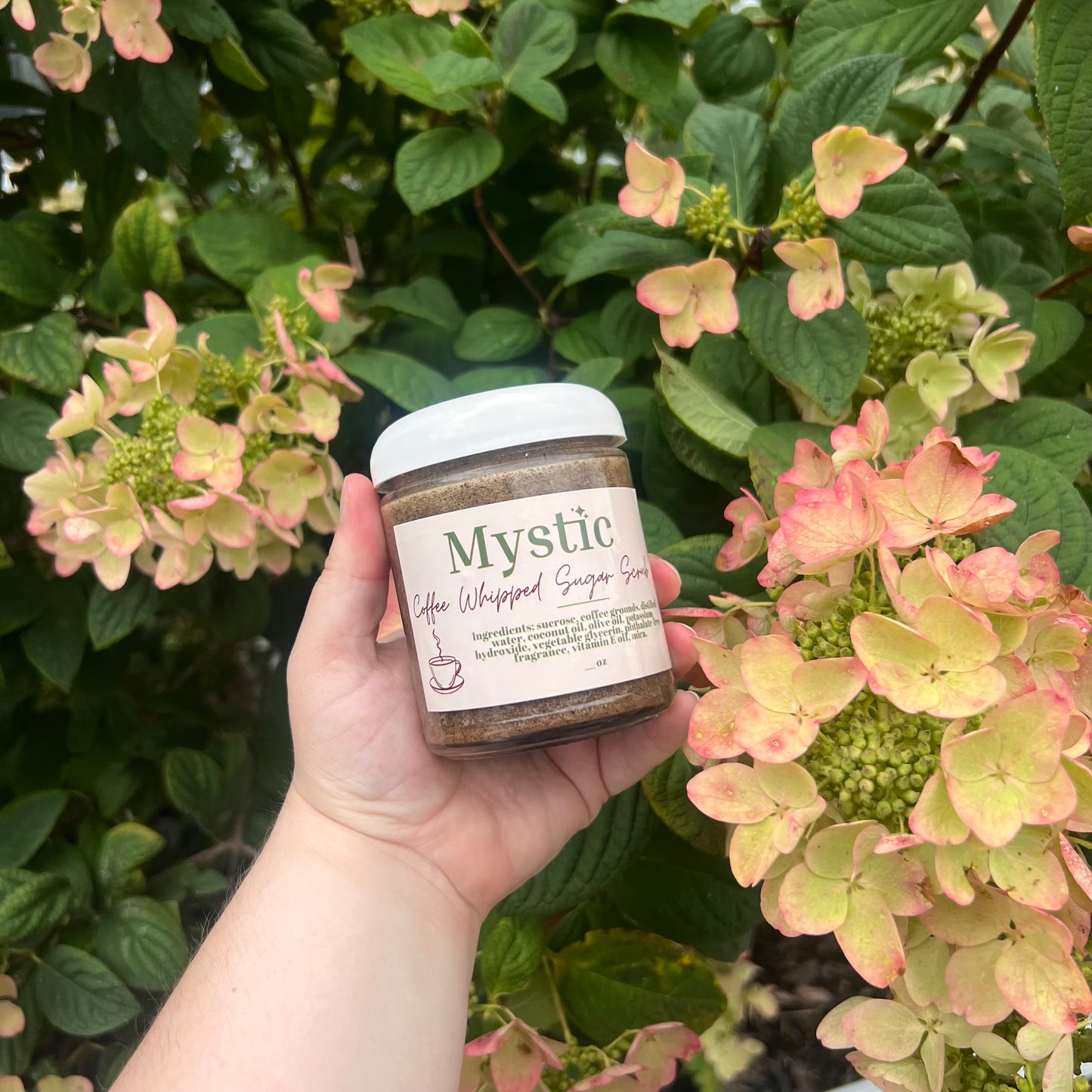 Coffee Whipped Sugar Scrub | 8 oz | exfoliating and eco-friendly