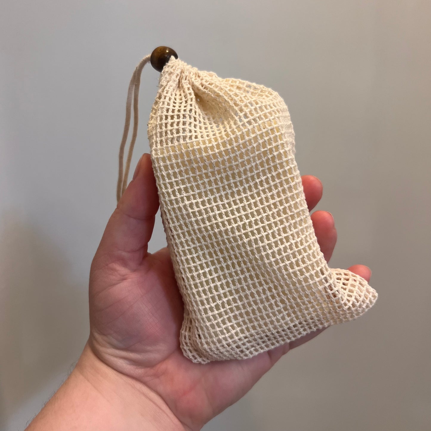 Soap Saver Lather Bag | Organic Cotton & Linen