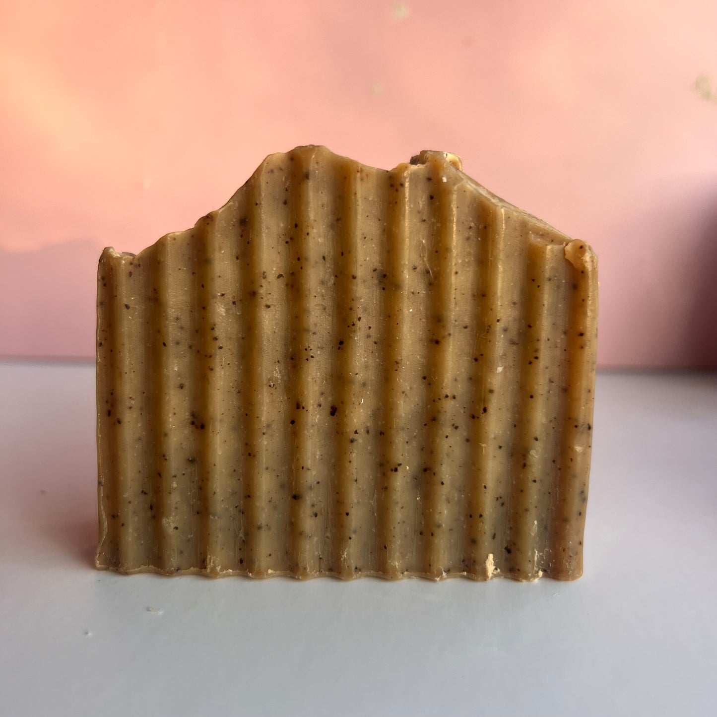 Morning Espresso Bar Soap | Coffee Grounds for a Light Exfoliation | 6 oz | Eco Friendly Non Toxic