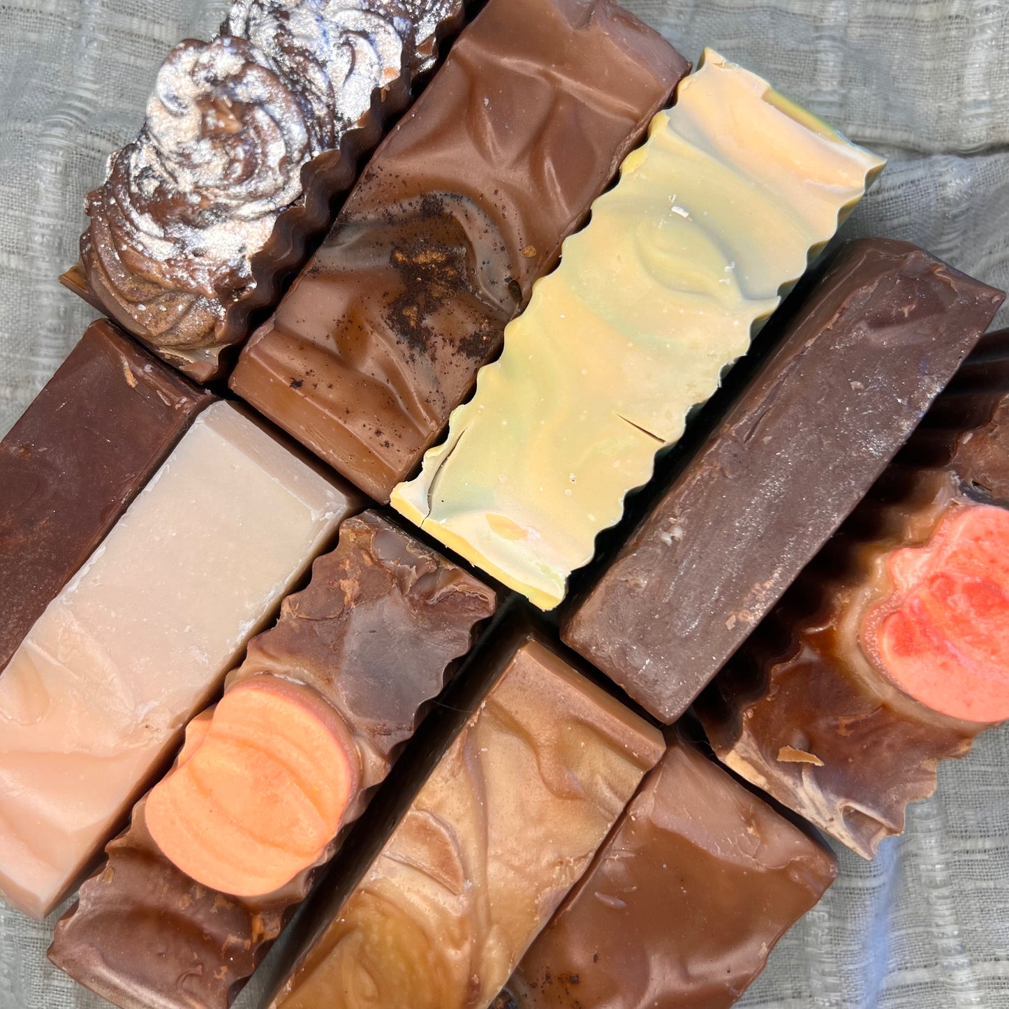 Autumn Fig Harvest bar soap | 5 oz | eco-friendly non-toxic handmade cold-process soap
