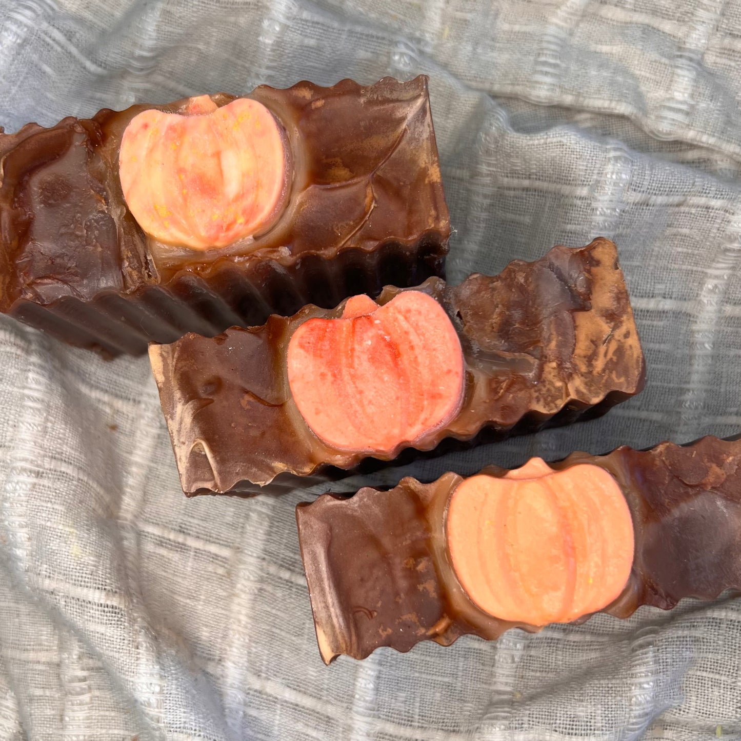 Pumpkin Spice bar soap | 5 oz | eco-friendly non-toxic handmade cold-process soap