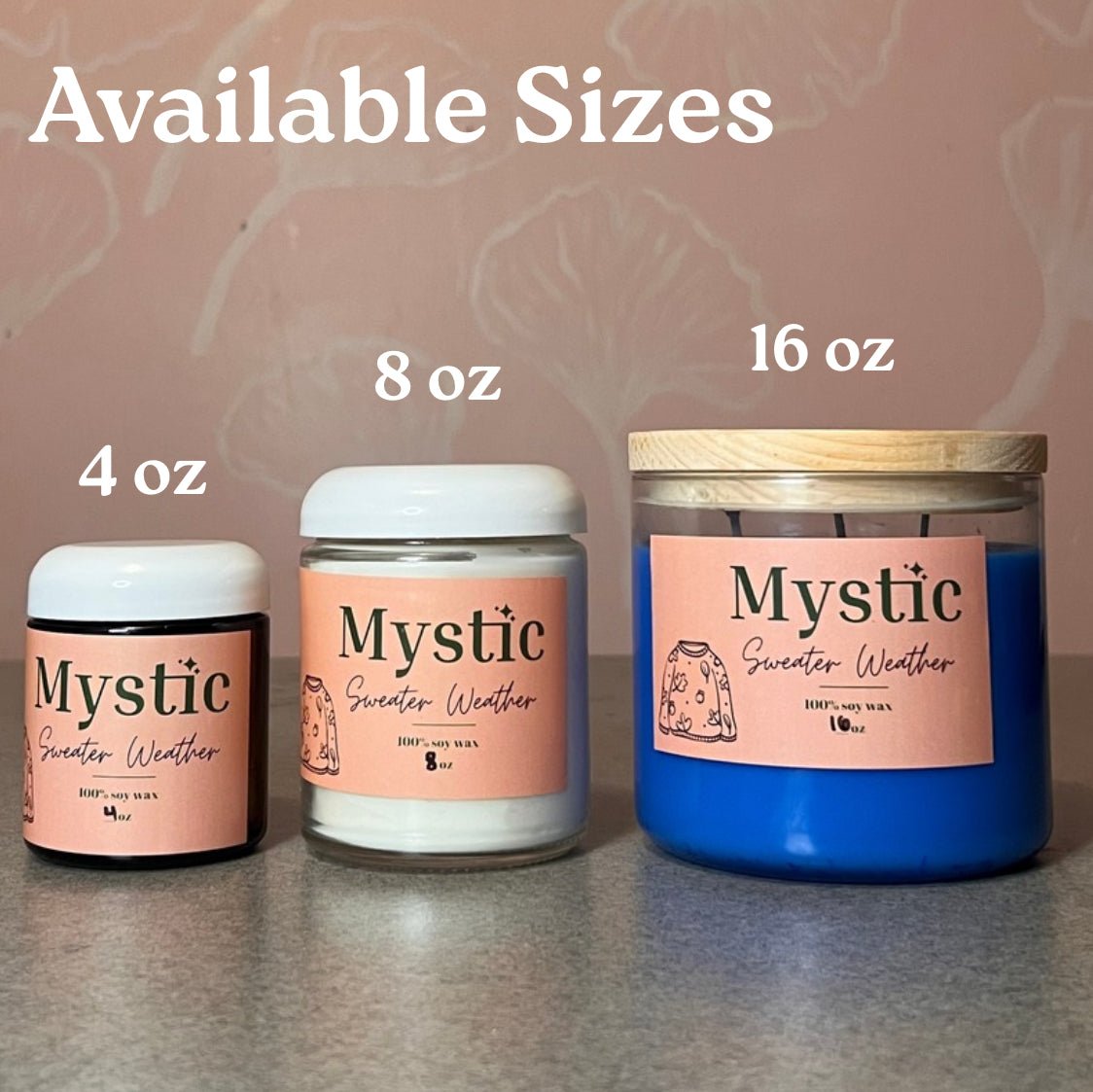 Apple Cider Donut candle | sustainable, eco-friendly, non-toxic fall candle - Mystic Eco