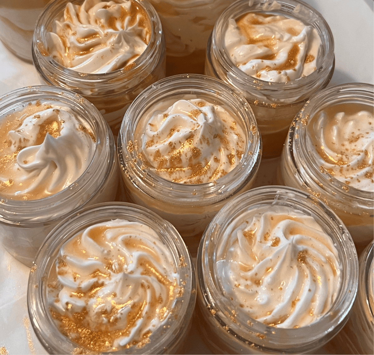 You’re So Golden | Shimmering Body Butter | infused in-house with hibiscus, calendula, and chamomile - Mystic Eco