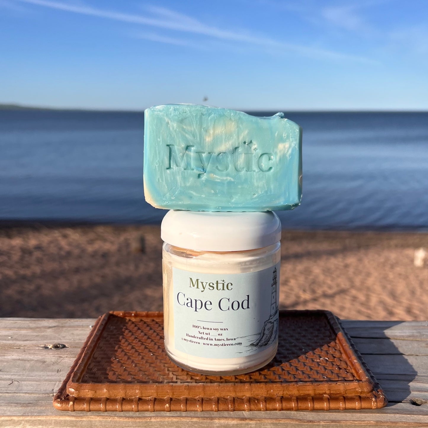 Cape Cod bar soap | sea salt, ozone, jasmine, musk, cedar | eco-friendly non-toxic summer soap