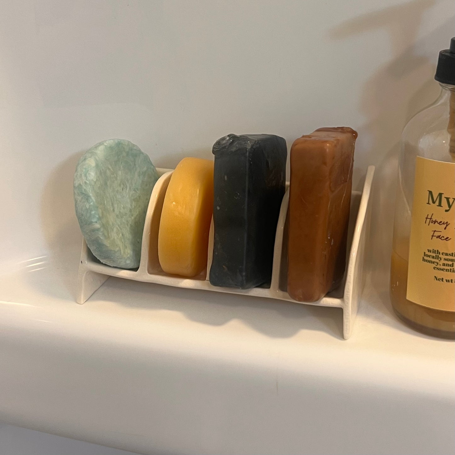 Shampoo Bar + Bar Soap Holder