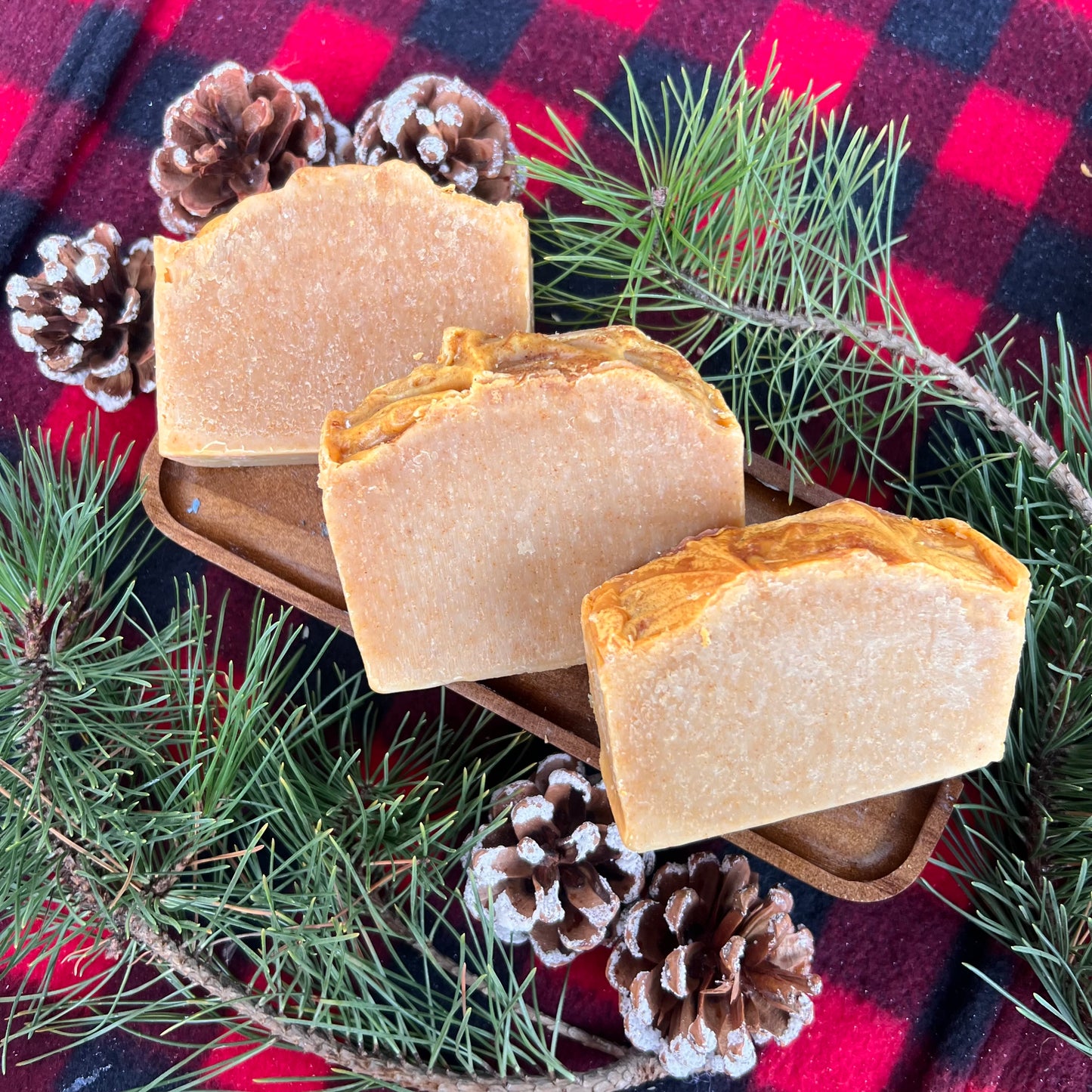 Citrus + Clove 4 oz bar soap | with exfoliating orange peel powder