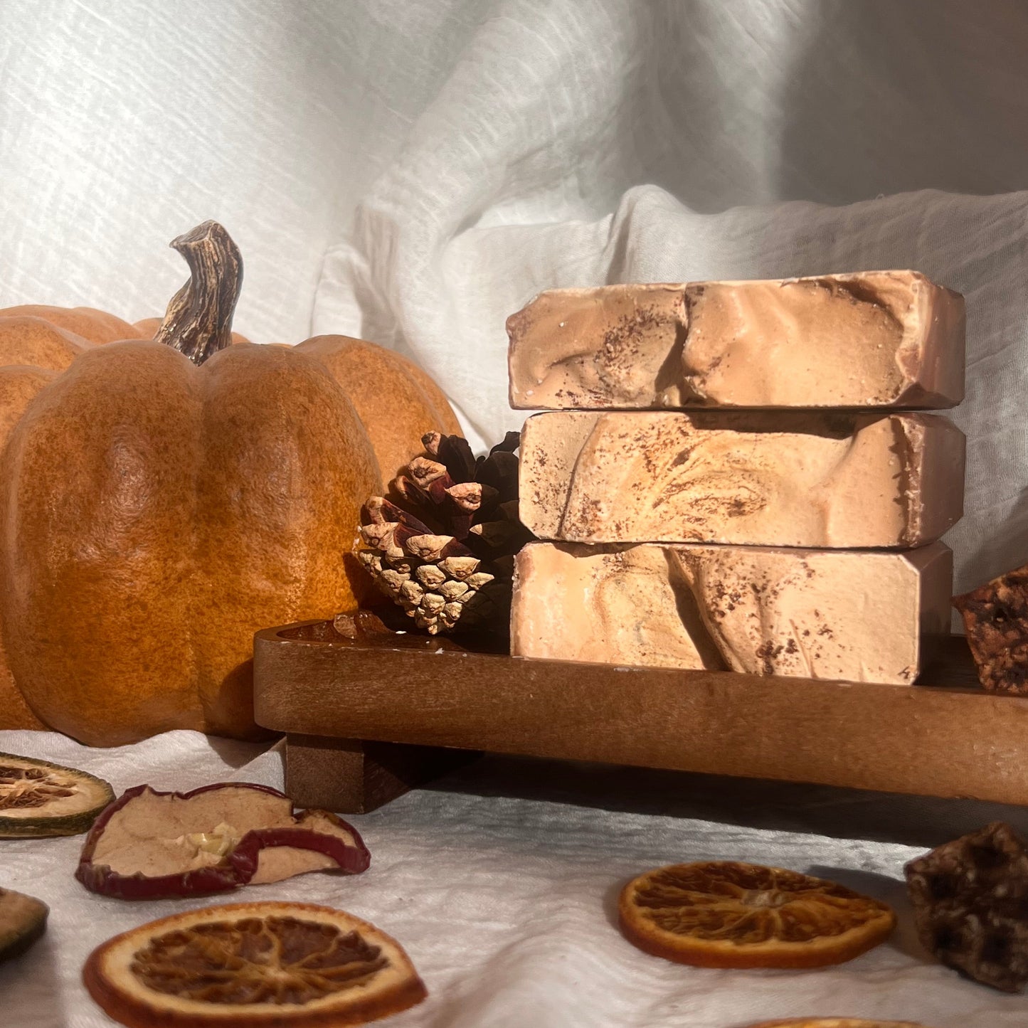 Apple Cider Donut bar soap | 4 oz | eco-friendly non-toxic handmade cold-process soap