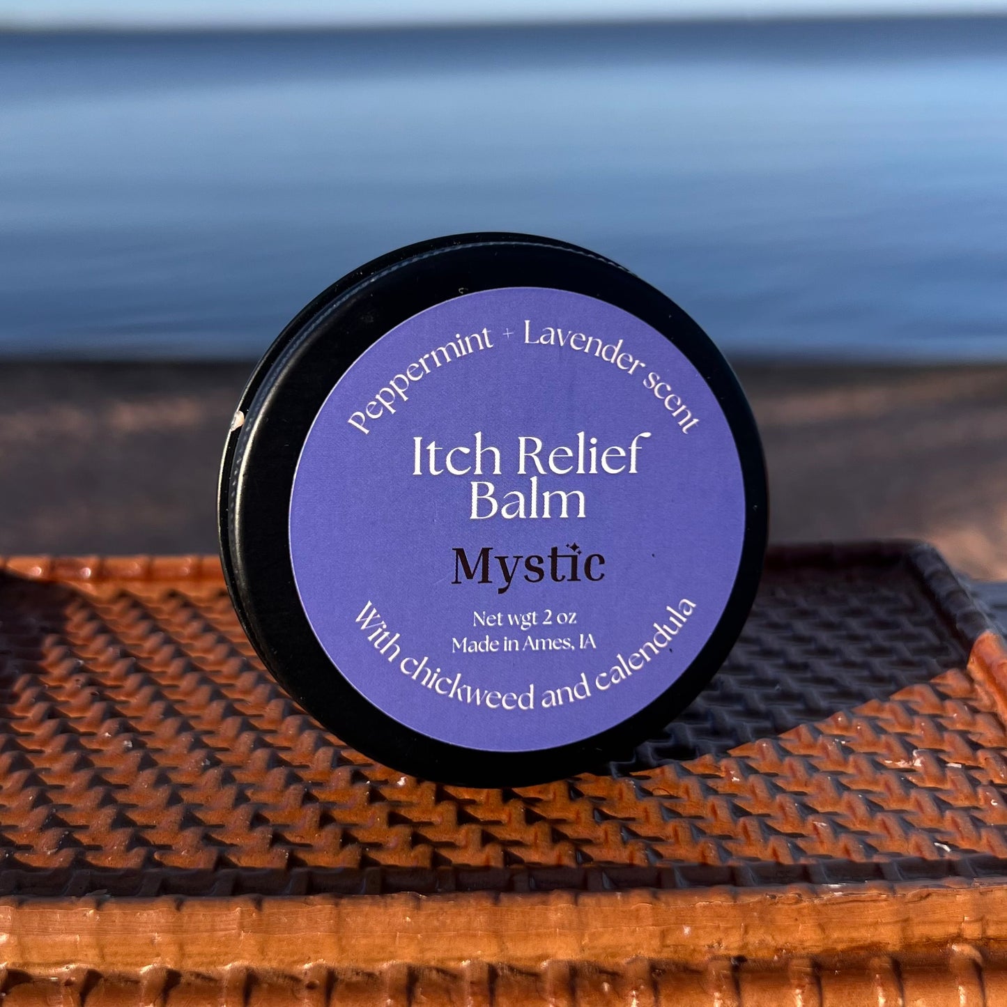 Itch Relief Balm 2 oz with chickweed and calendula