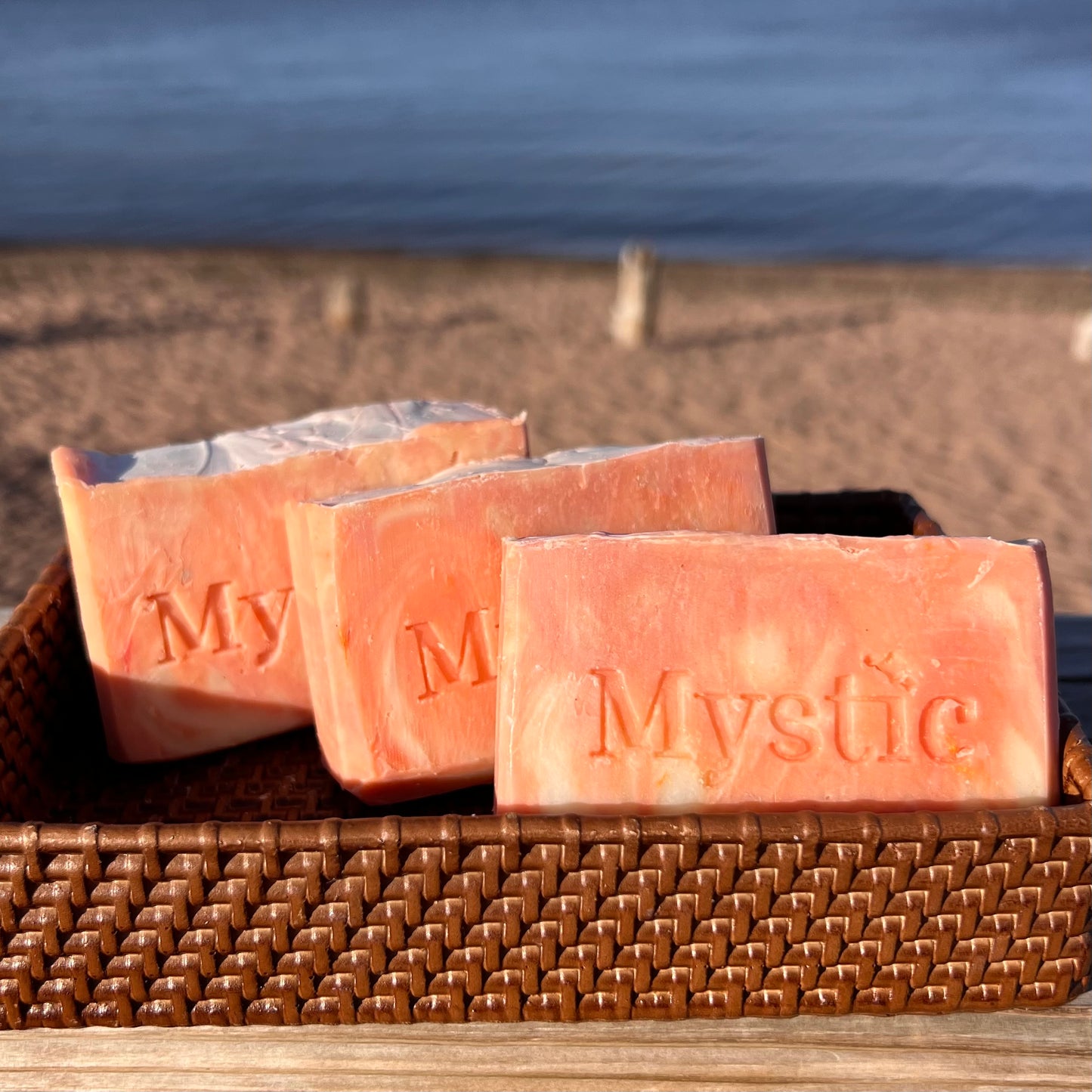 Grapefruit + Mint bar soap  | grapefruit, mint, apple, rhubarb | eco-friendly non-toxic summer soap