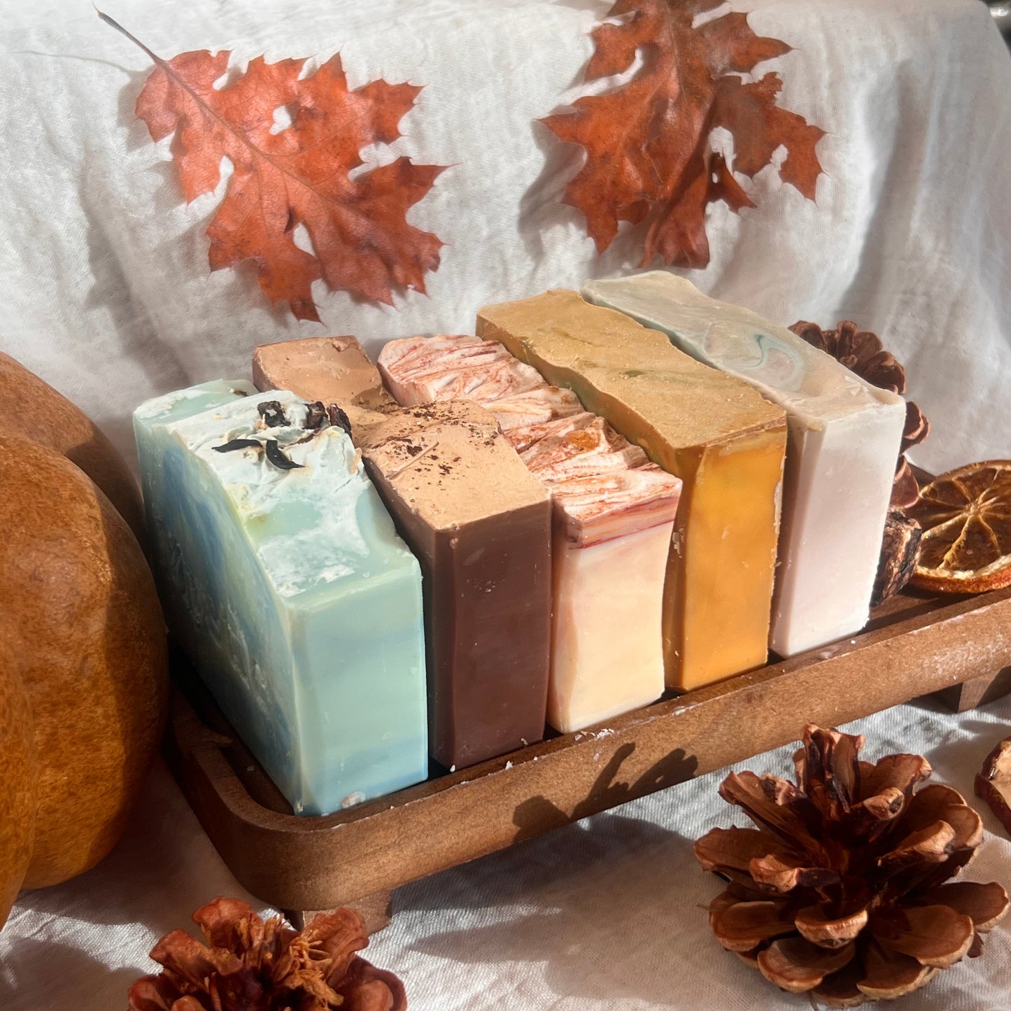 Apple Harvest Bar Soap | 4 oz | eco-friendly non-toxic handmade cold-process soap
