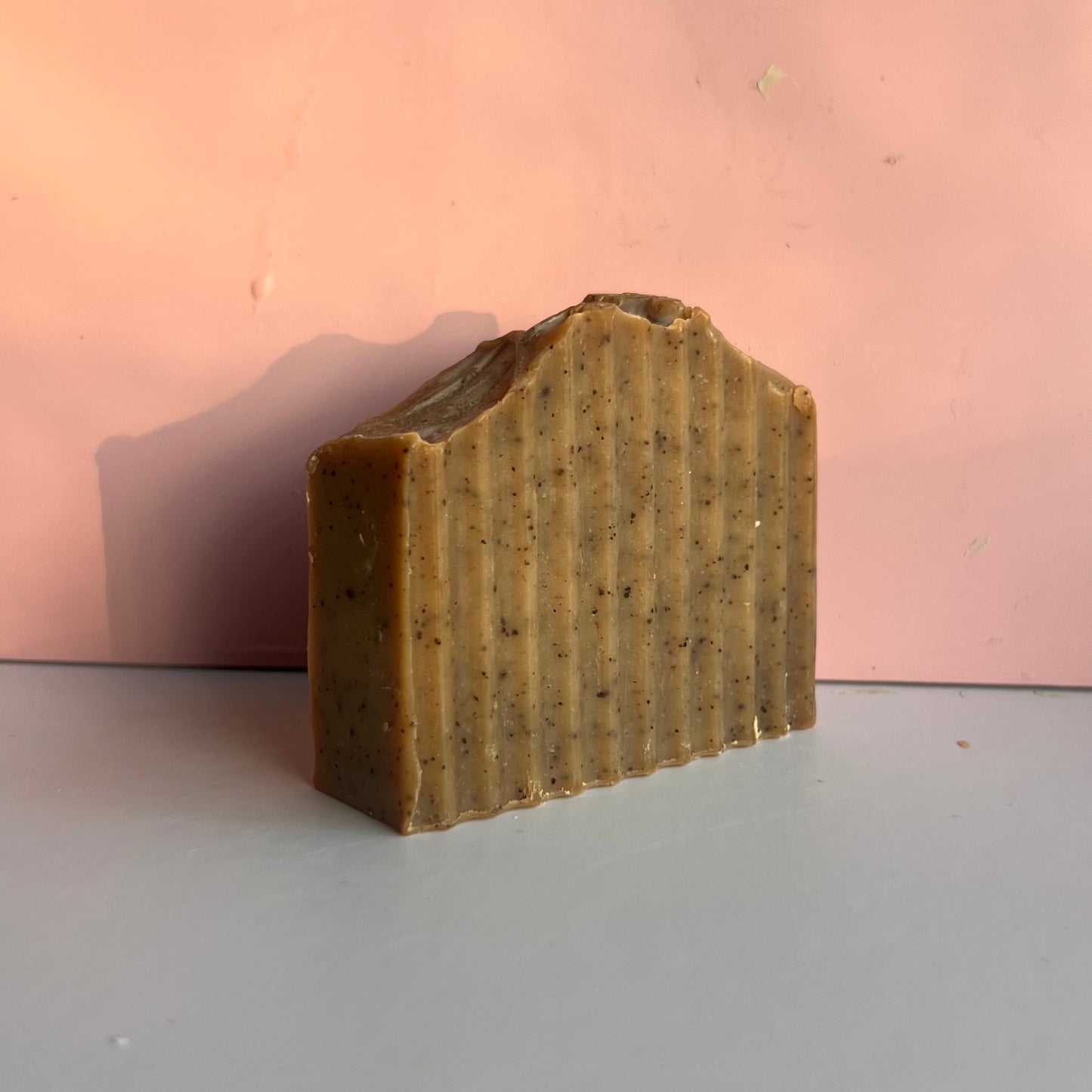 Morning Espresso Bar Soap | Coffee Grounds for a Light Exfoliation | 6 oz | Eco Friendly Non Toxic