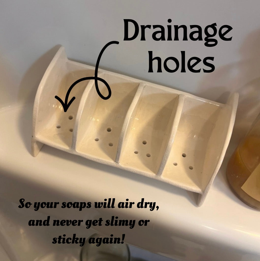 Shampoo Bar + Bar Soap Holder