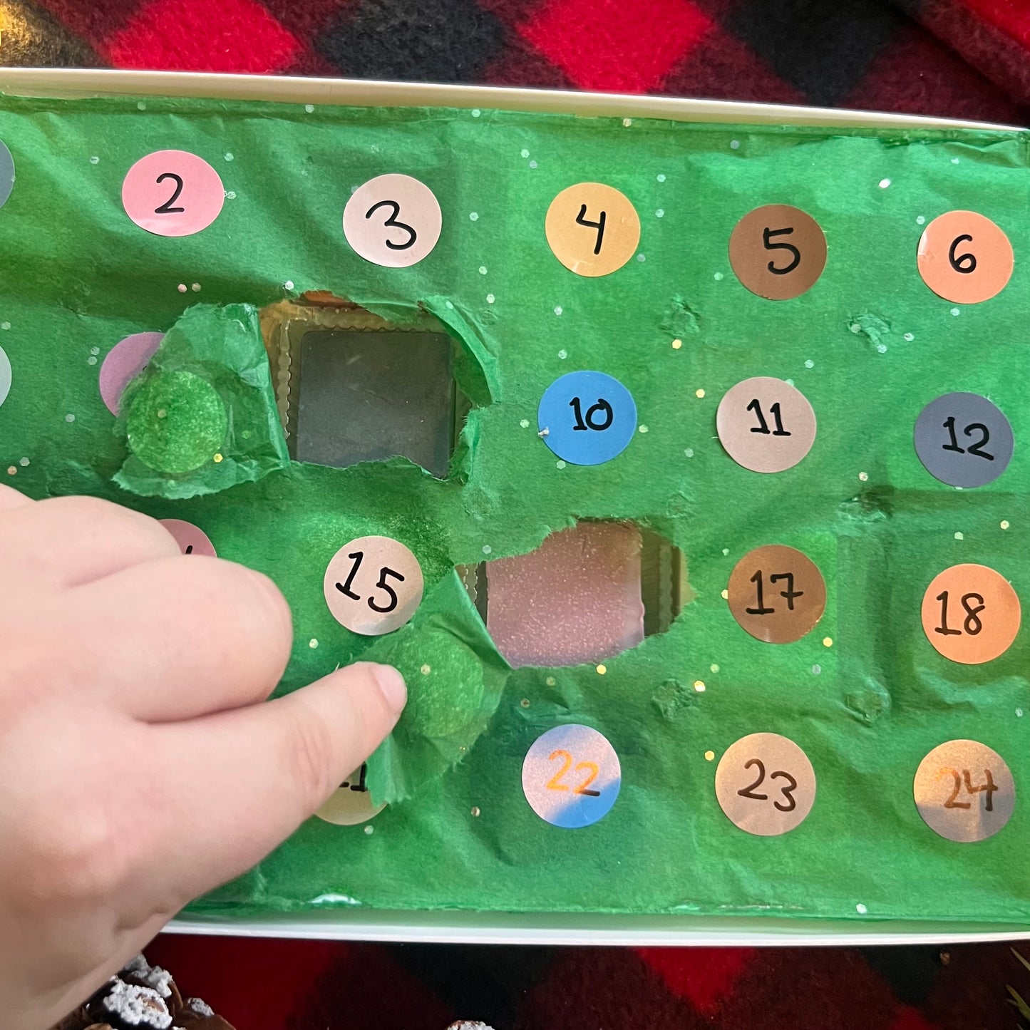 Wax Melt Advent Calendar | 24 wax melts for December 1-24 | Christmas countdown advent calendar