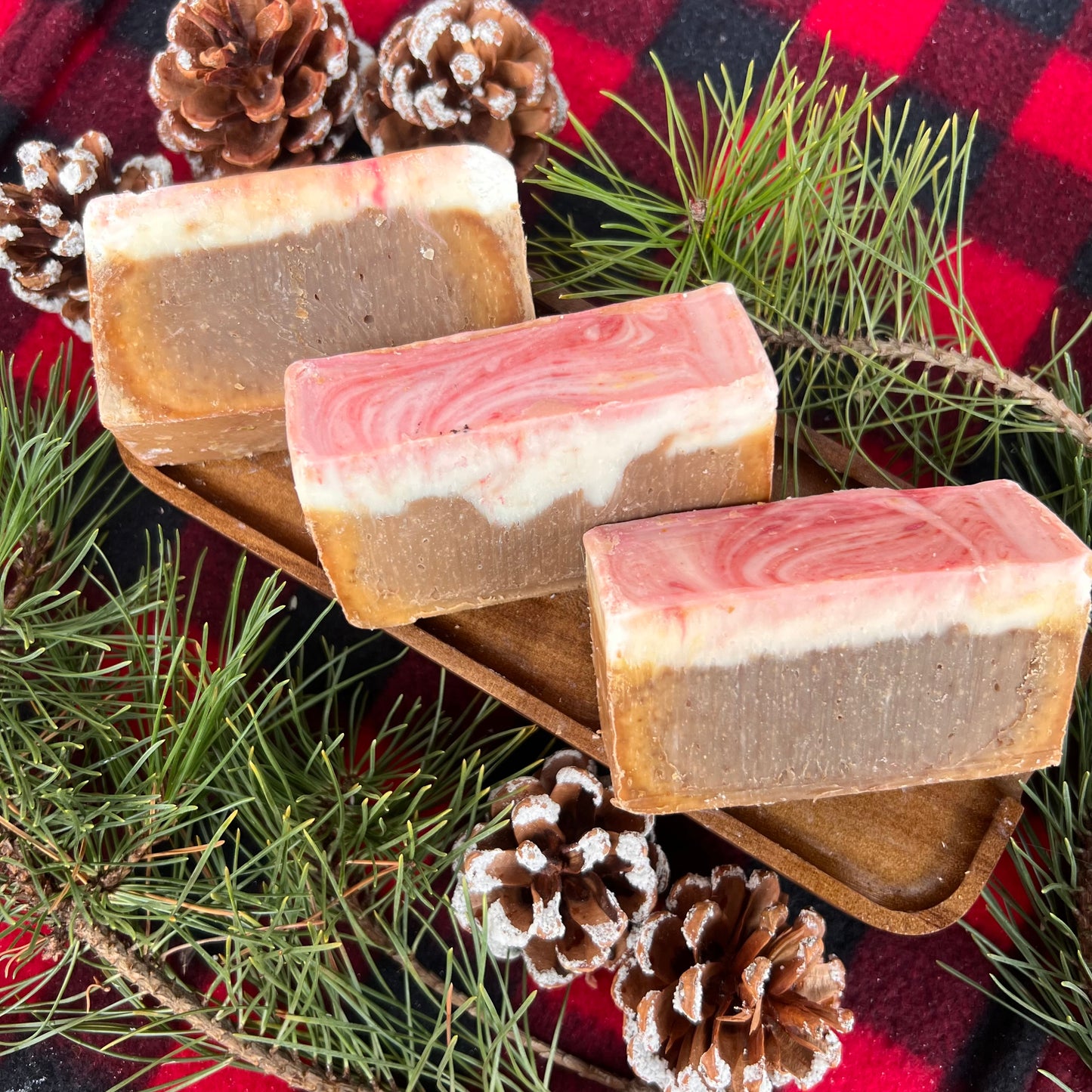 Peppermint Mocha 4 oz bar soap