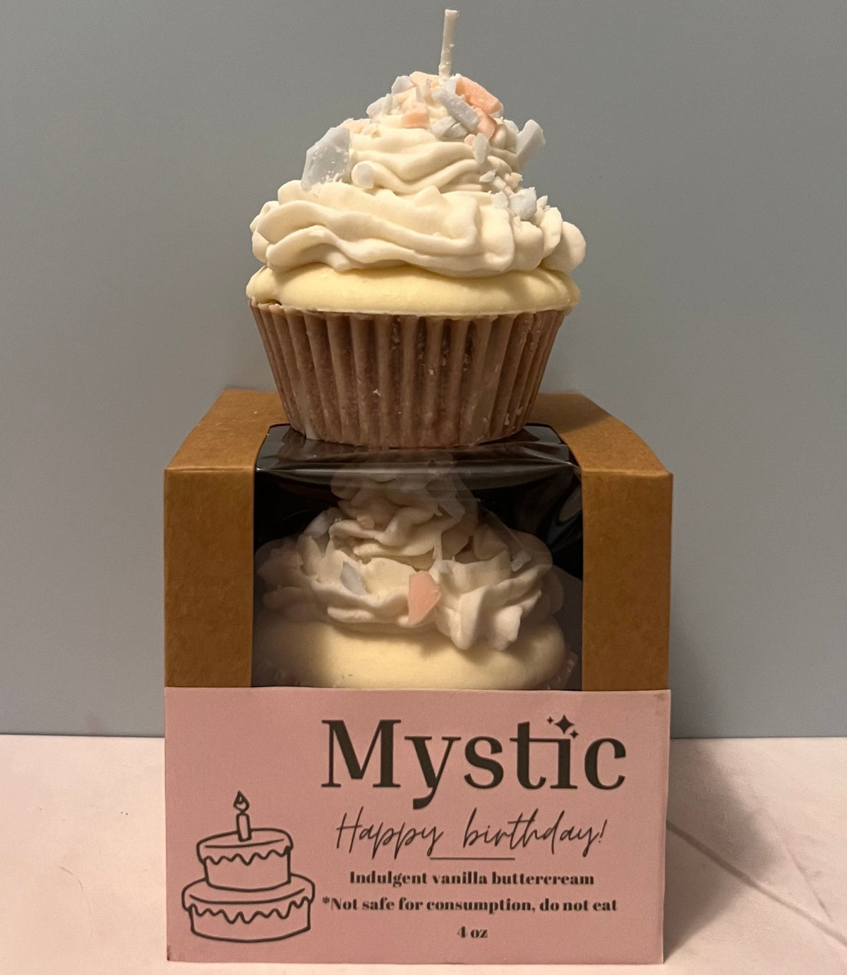 Birthday Cupcake Candle | 4 oz - Mystic Eco