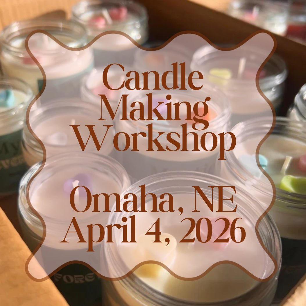 Candle Making Class April 4th - Purchase Tickets Here! - Mystic Eco