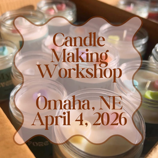 Candle Making Class April 4th - Purchase Tickets Here! - Mystic Eco