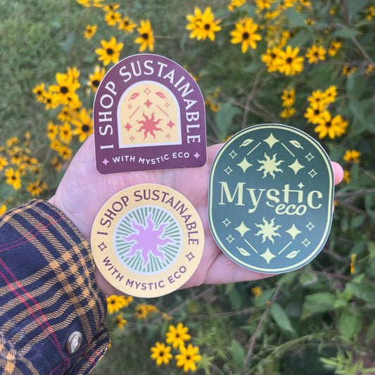 Mystic Eco / Shop Sustainable Stickers - Mystic Eco