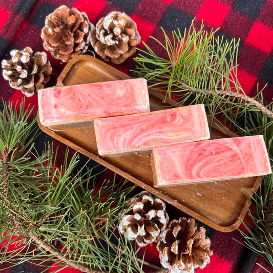 Peppermint Mocha 4 oz bar soap - Mystic Eco