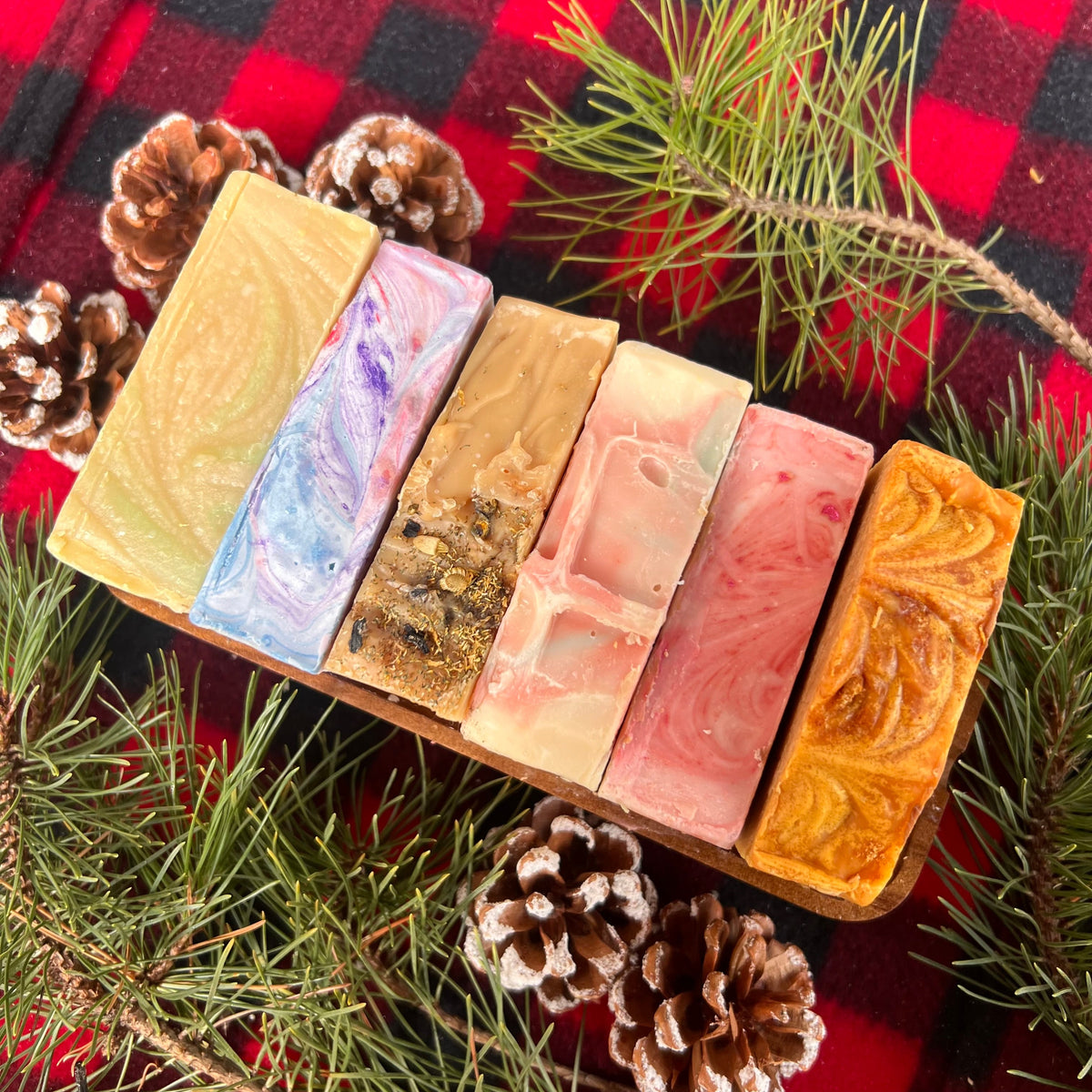 Peppermint Mocha 4 oz bar soap - Mystic Eco